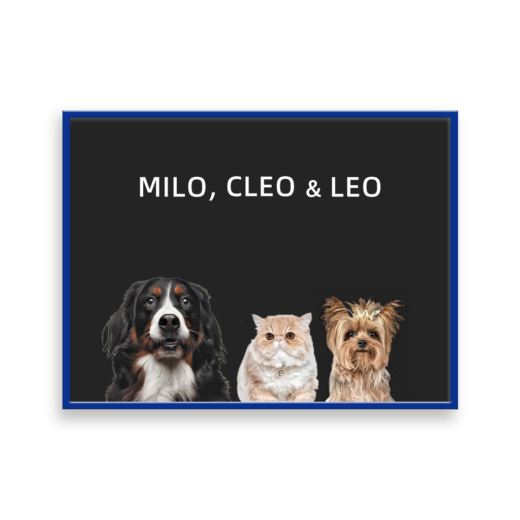 Three Pets Portrait