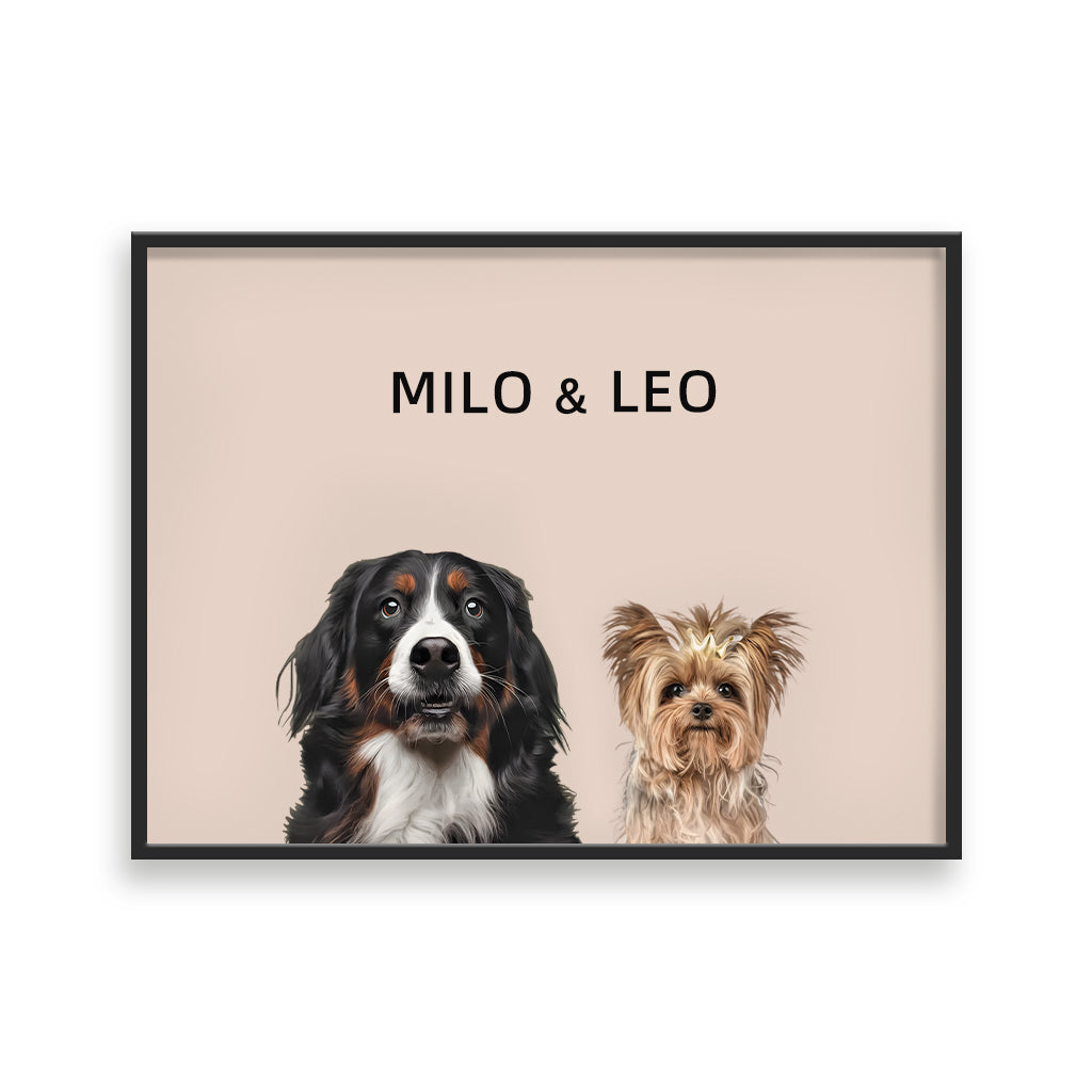 Two Pet Portrait