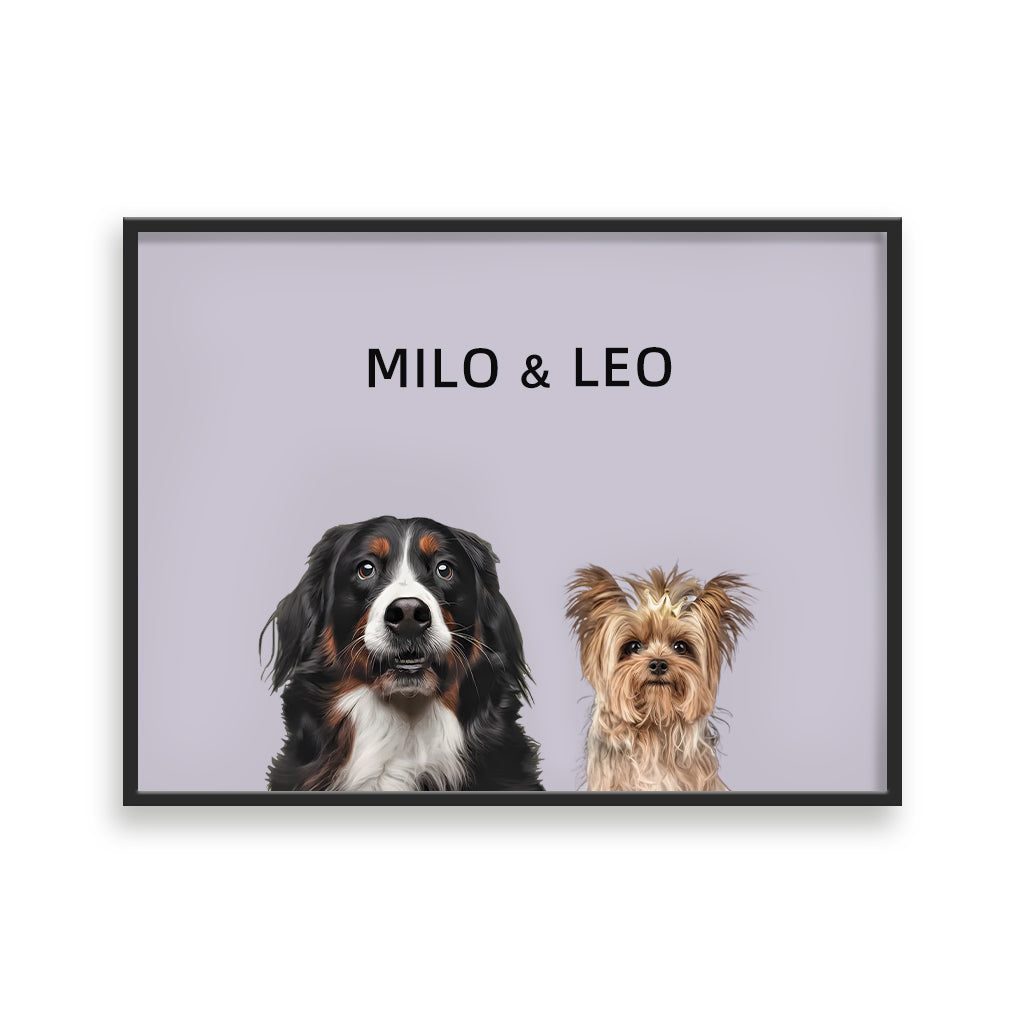 Two Pet Portrait