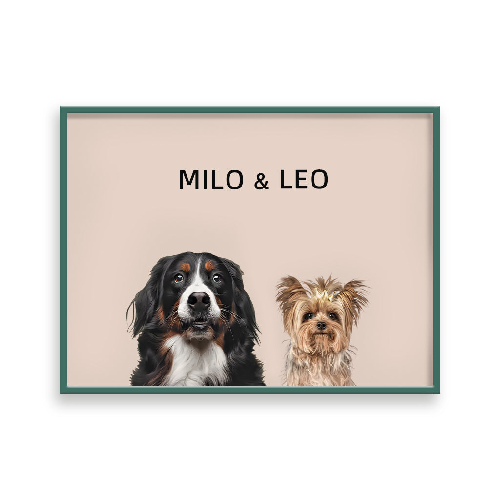 Two Pet Portrait