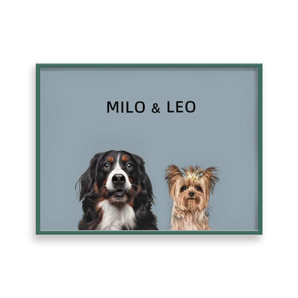 Two Pet Portrait