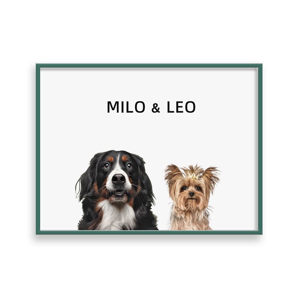 Two Pet Portrait