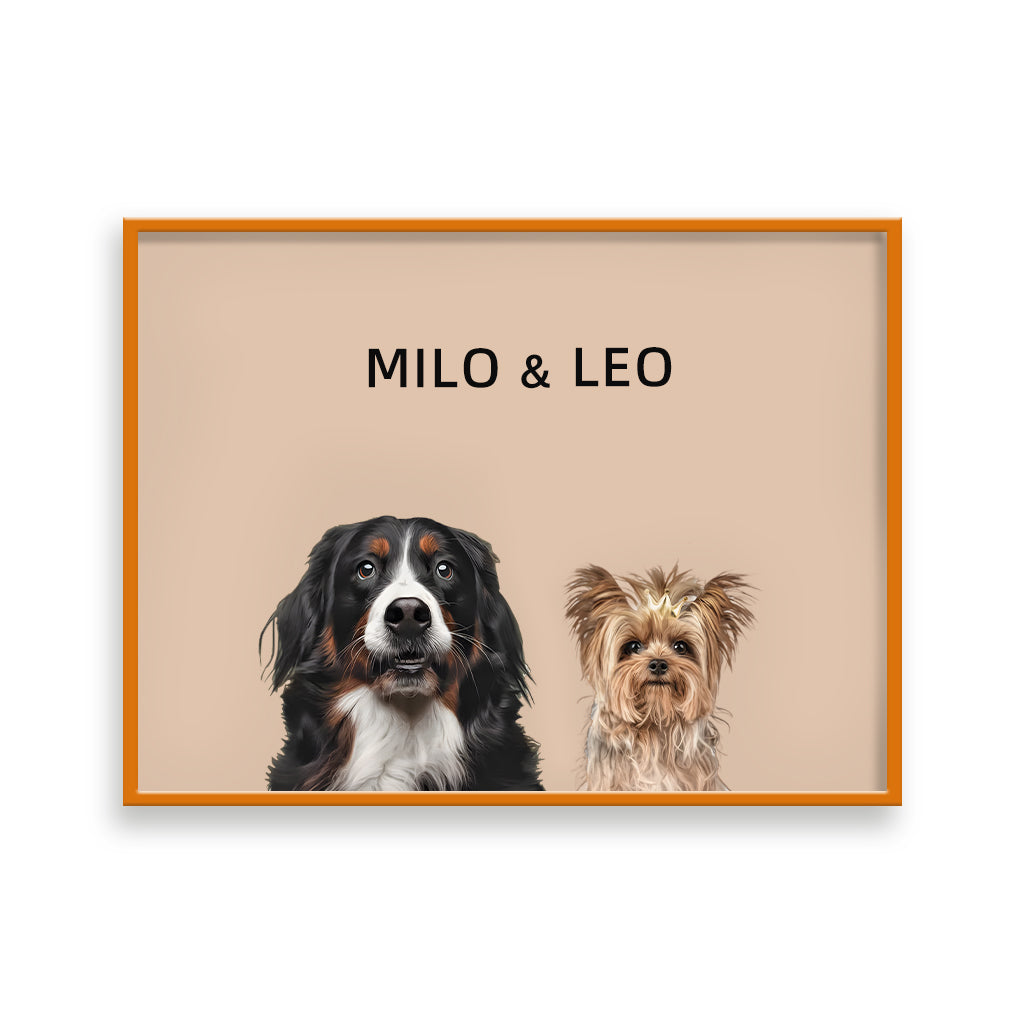 Two Pet Portrait