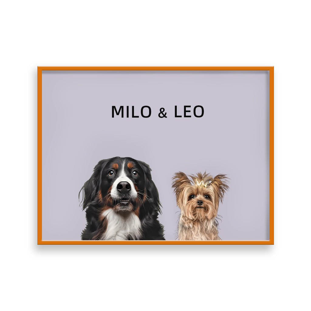 Two Pet Portrait