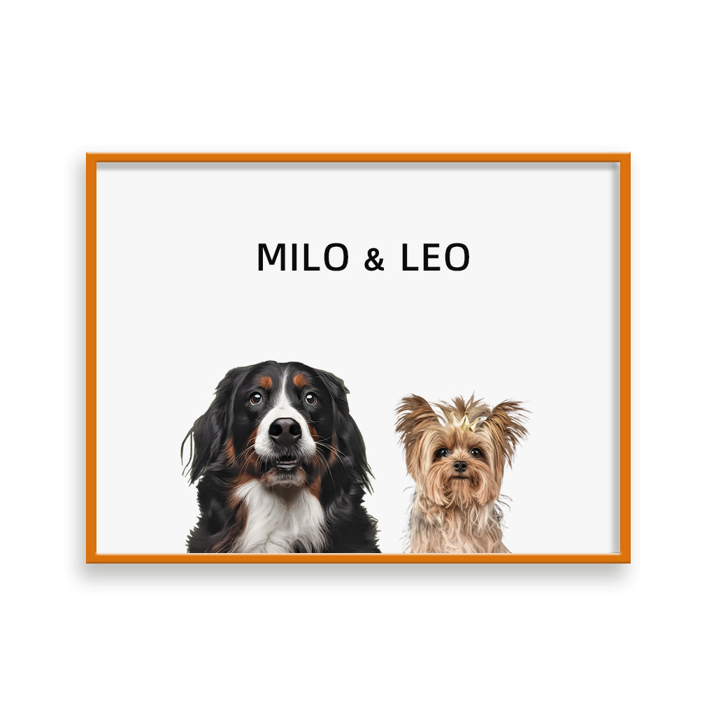 Two Pet Portrait