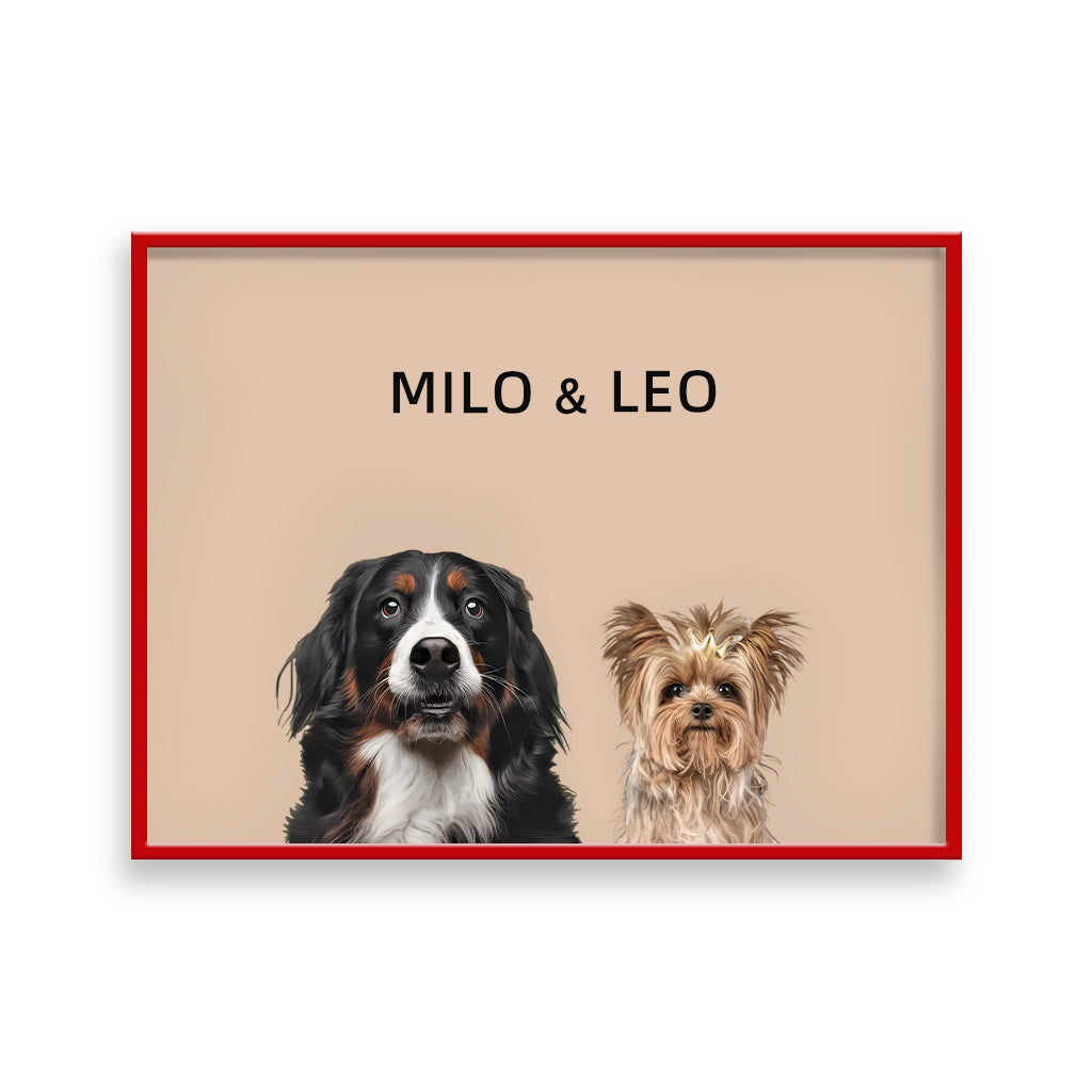 Two Pet Portrait