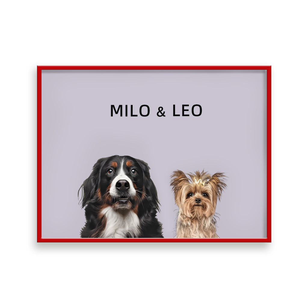 Two Pet Portrait