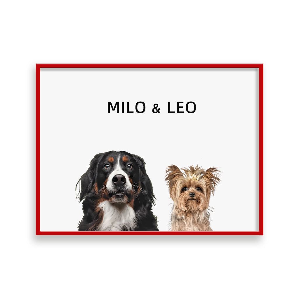 Two Pet Portrait