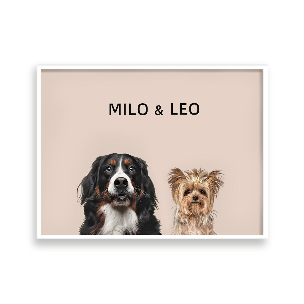 Two Pet Portrait