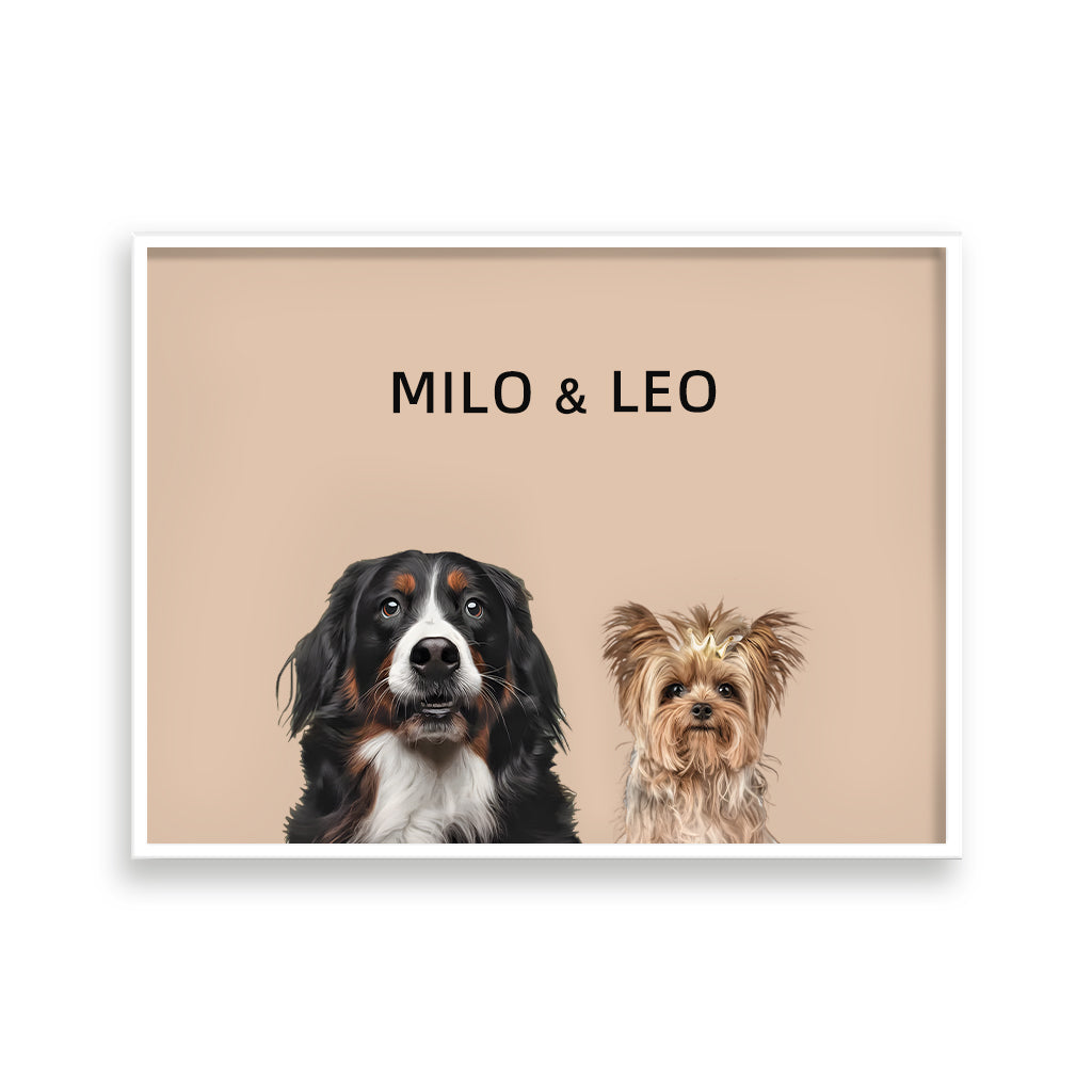 Two Pet Portrait