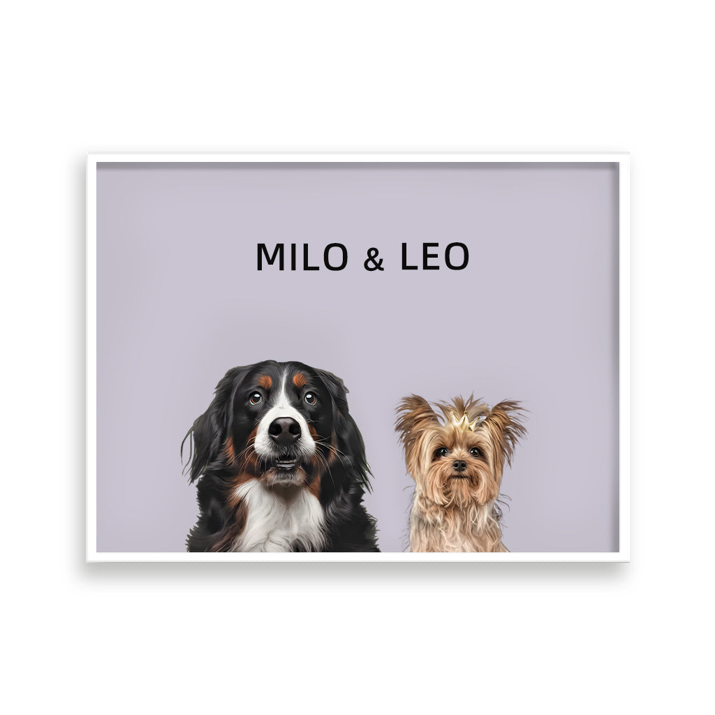 Two Pet Portrait